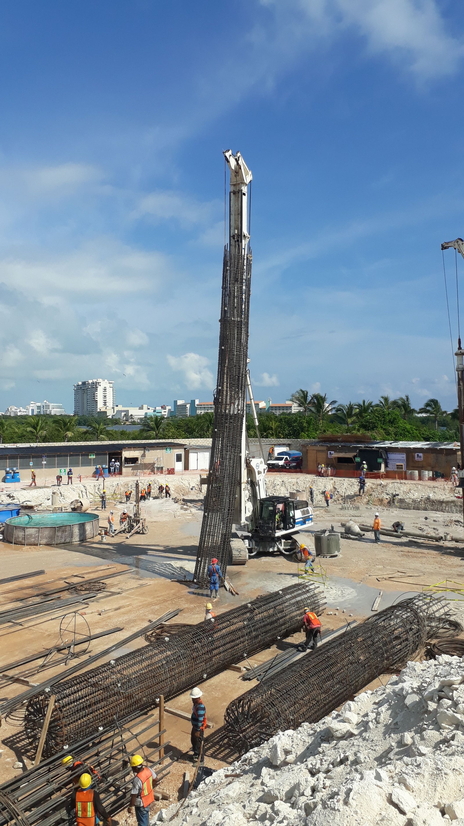 Instalación de pilas Hotel Riu Nizuc Cancún